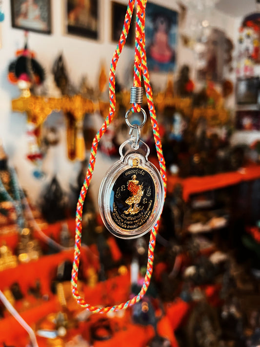 Buddha Walking On Fire Amulet