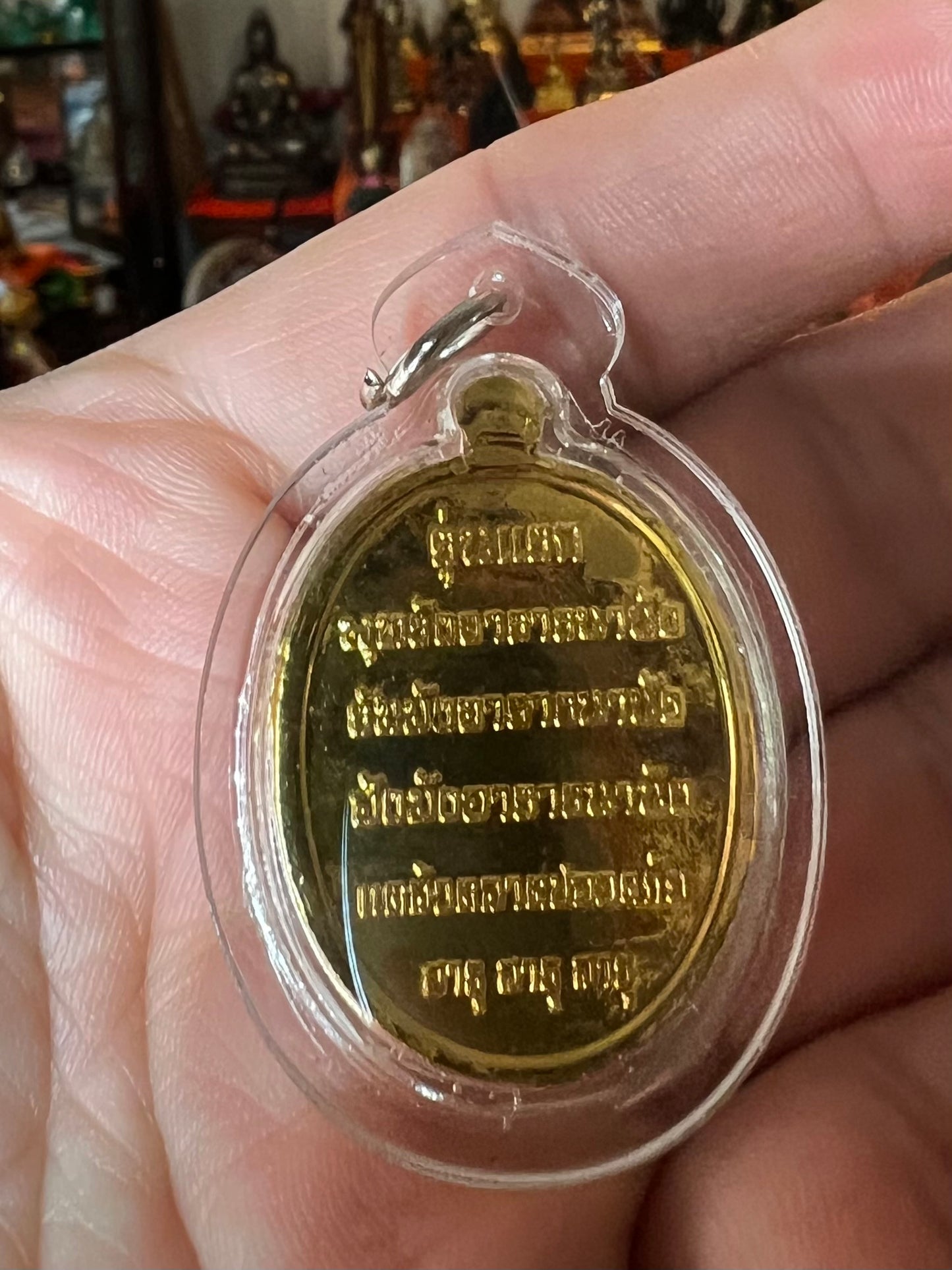 Buddha Walking On Fire Amulet