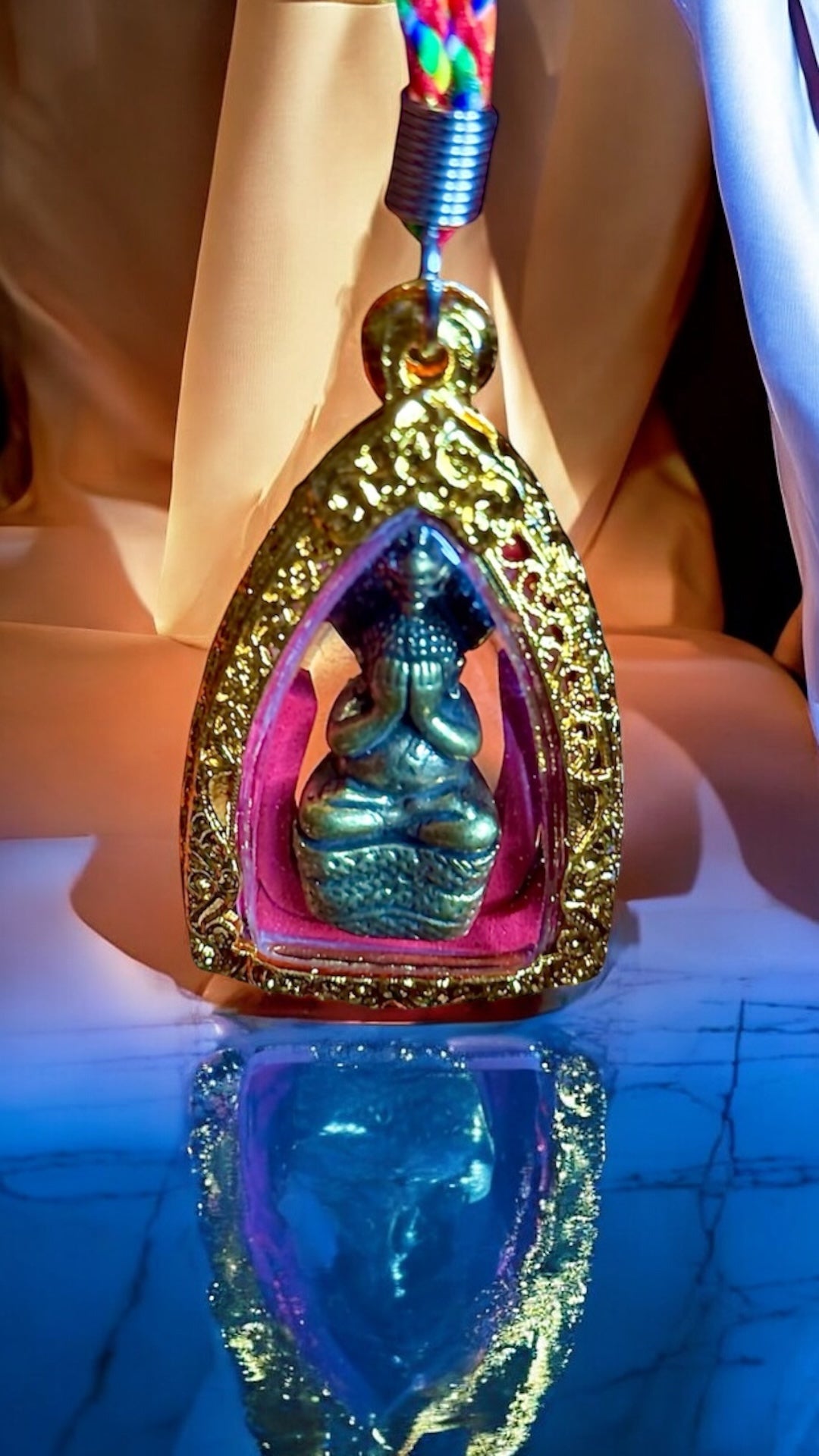 Buddha Amulet Phra Pidta & Naga