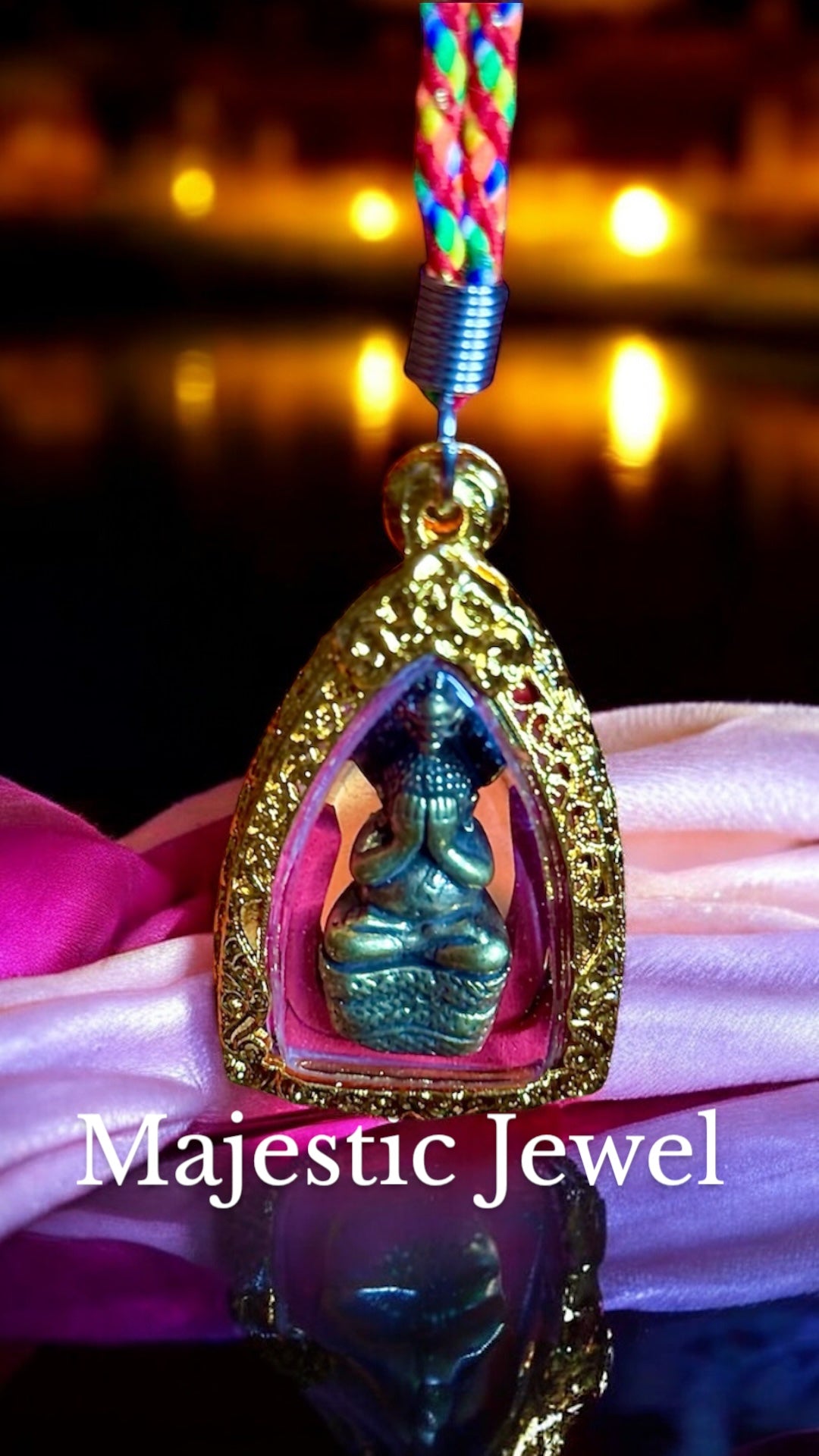Buddha Amulet Phra Pidta & Naga