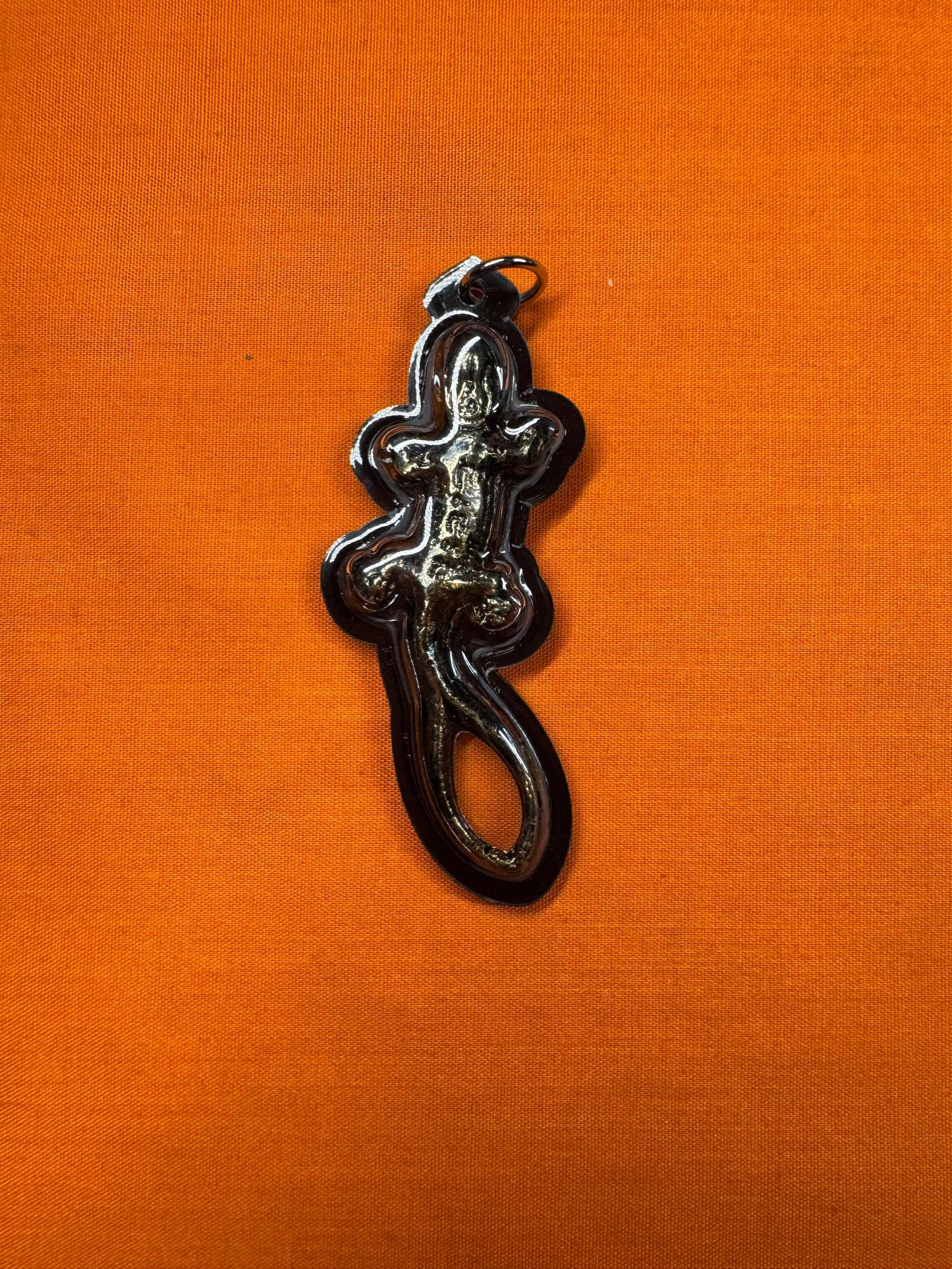 Two-Tailed Gecko (Jing Jok Song Hang) Amulet