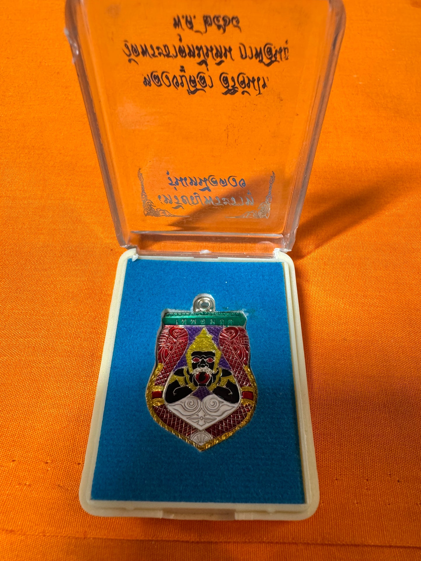 Red Phra Rahu “Nuea Duang” Amulet
Protection & Fortune Amulet