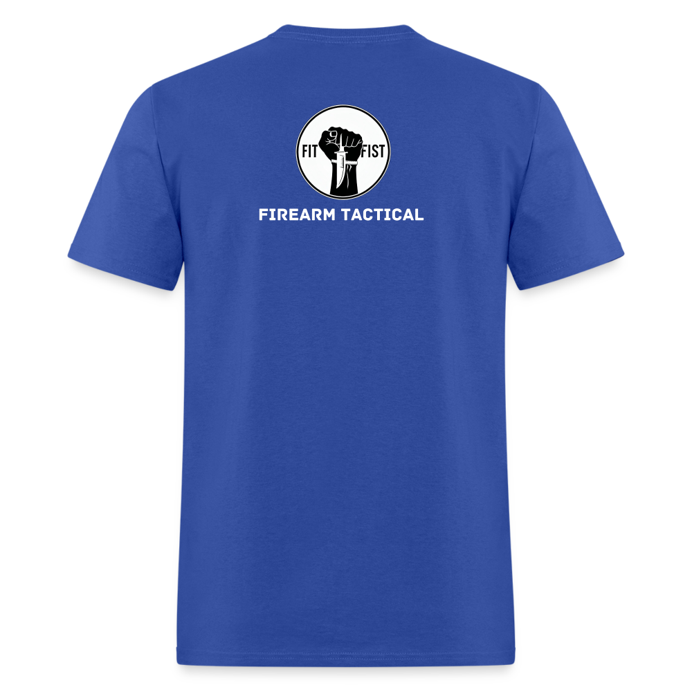 Unisex Classic T-Shirt Firearm Tactical - royal blue