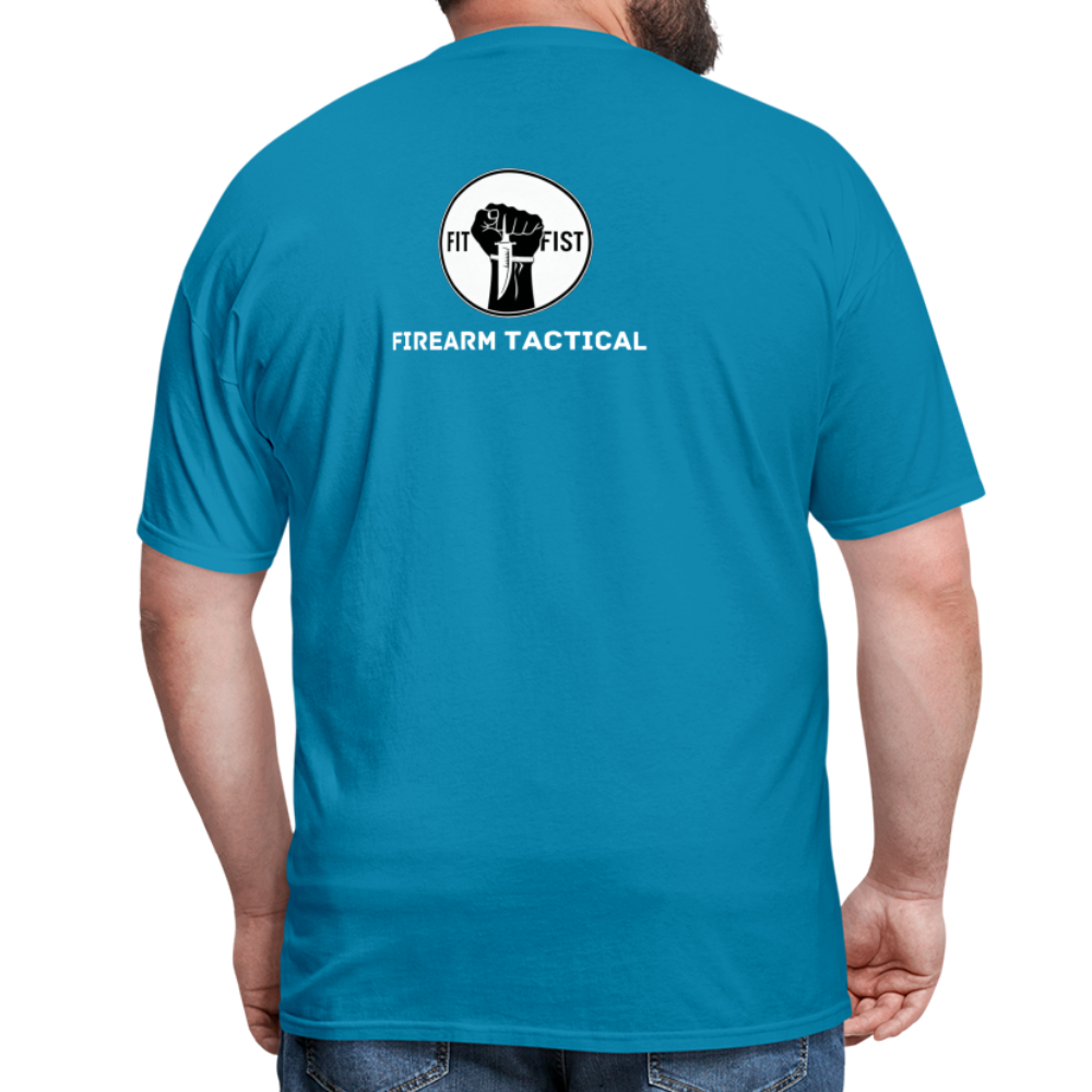 Unisex Classic T-Shirt Firearm Tactical - turquoise