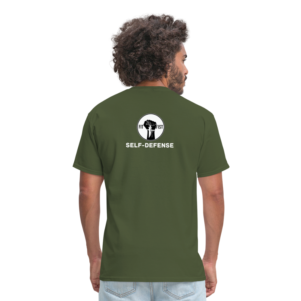 Unisex Classic T-Shirt Self-Defense - military green