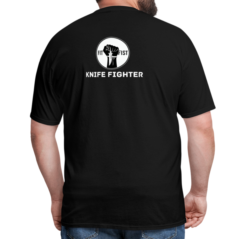 Unisex Classic T-Shirt Knife Fighter - black