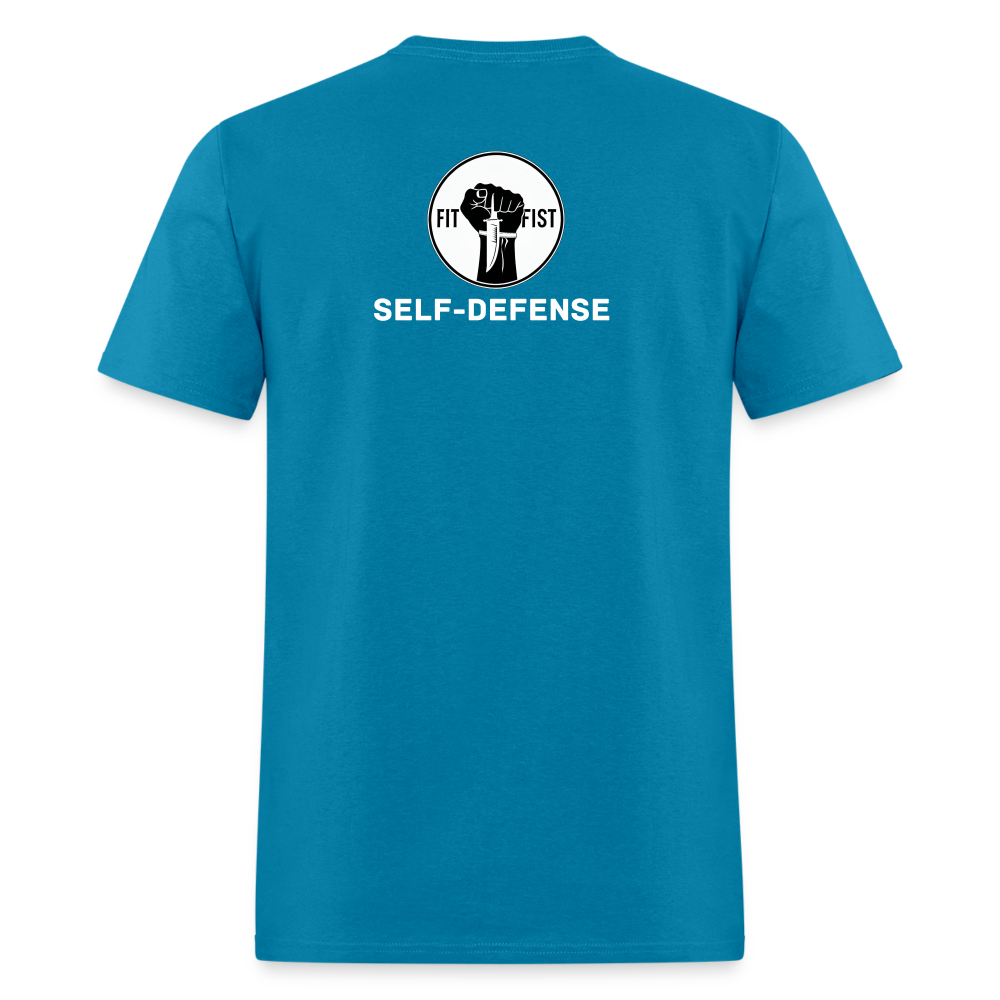 Unisex Classic T-Shirt Self-Defense - turquoise