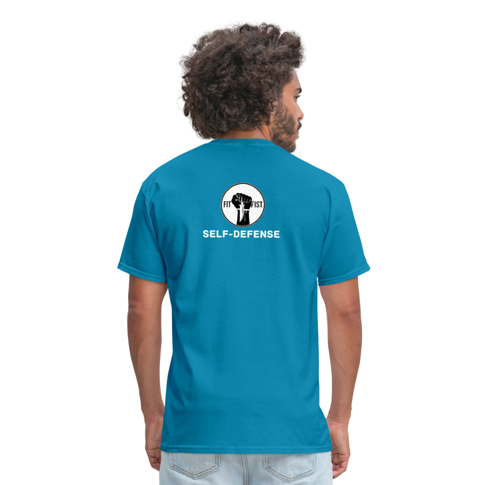 Unisex Classic T-Shirt Self-Defense - turquoise