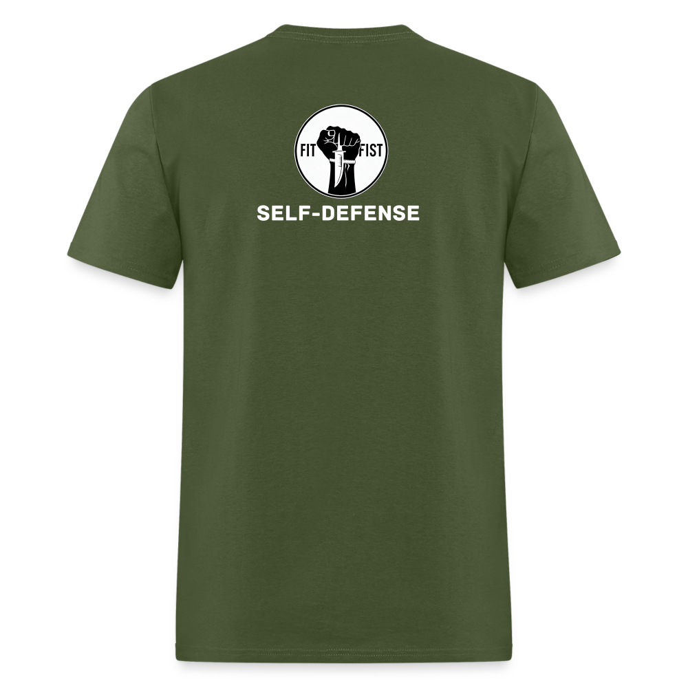 Unisex Classic T-Shirt Self-Defense - military green