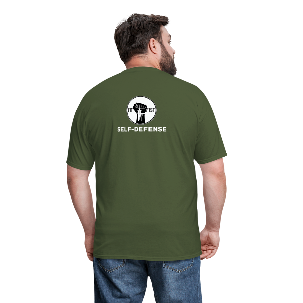 Unisex Classic T-Shirt Self-Defense - military green