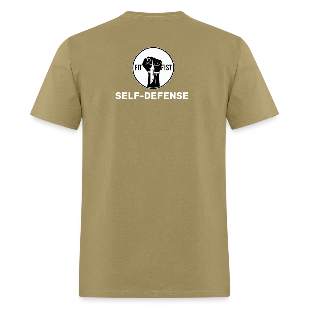 Unisex Classic T-Shirt Self-Defense - khaki