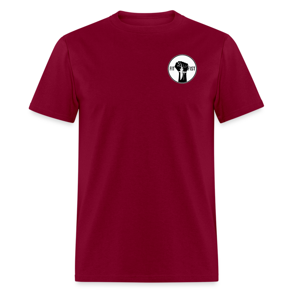 Unisex Classic T-Shirt Firearm Tactical - burgundy