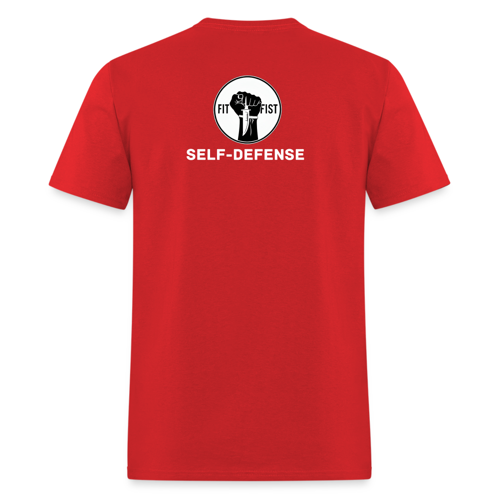 Unisex Classic T-Shirt Self-Defense - red