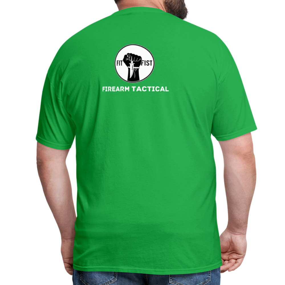 Unisex Classic T-Shirt Firearm Tactical - bright green