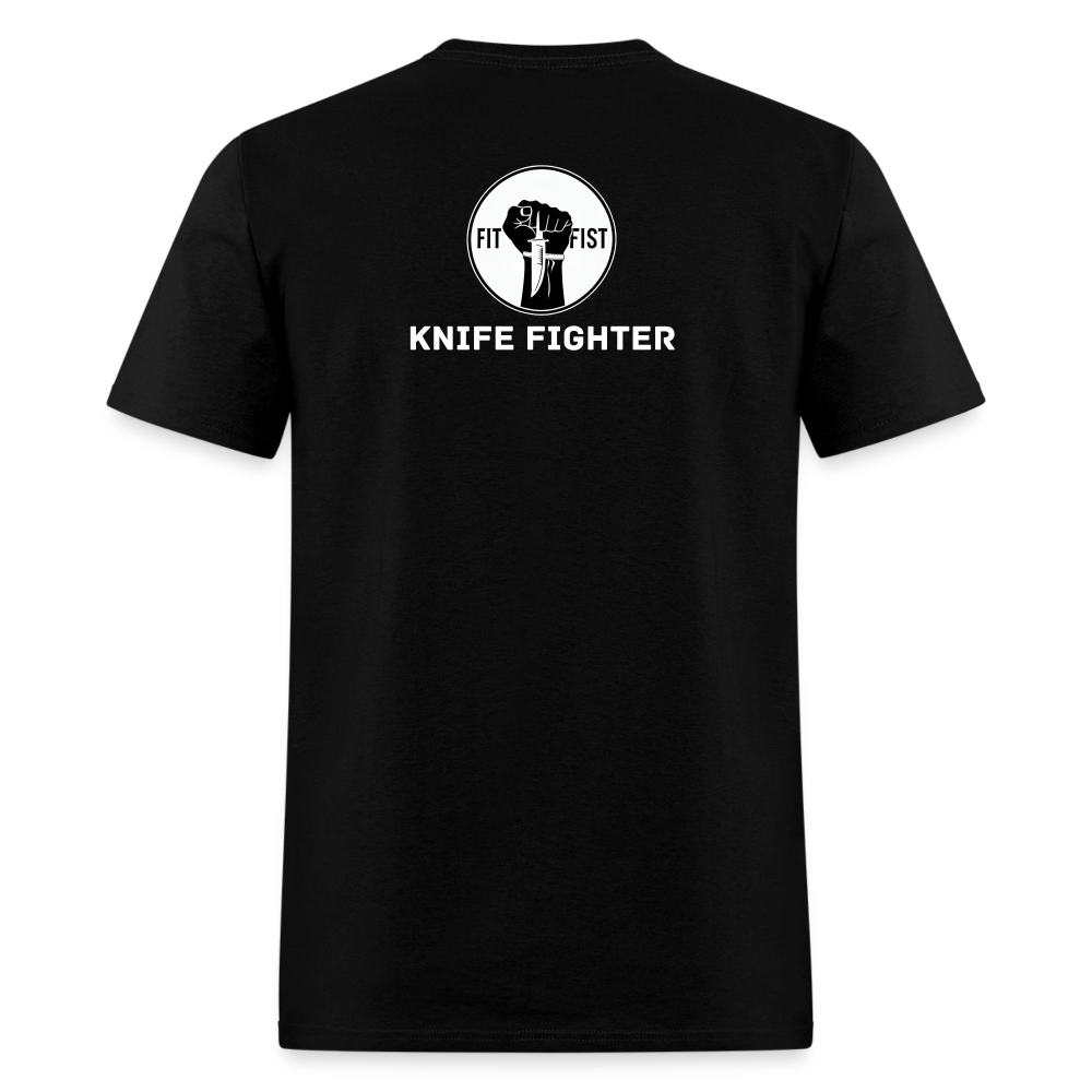 Unisex Classic T-Shirt Knife Fighter - black