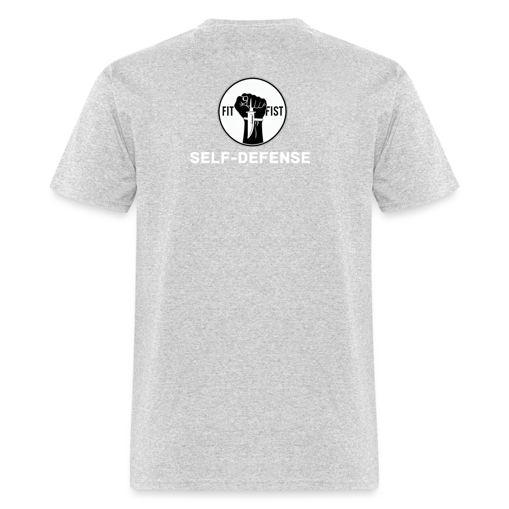 Unisex Classic T-Shirt Self-Defense - heather gray