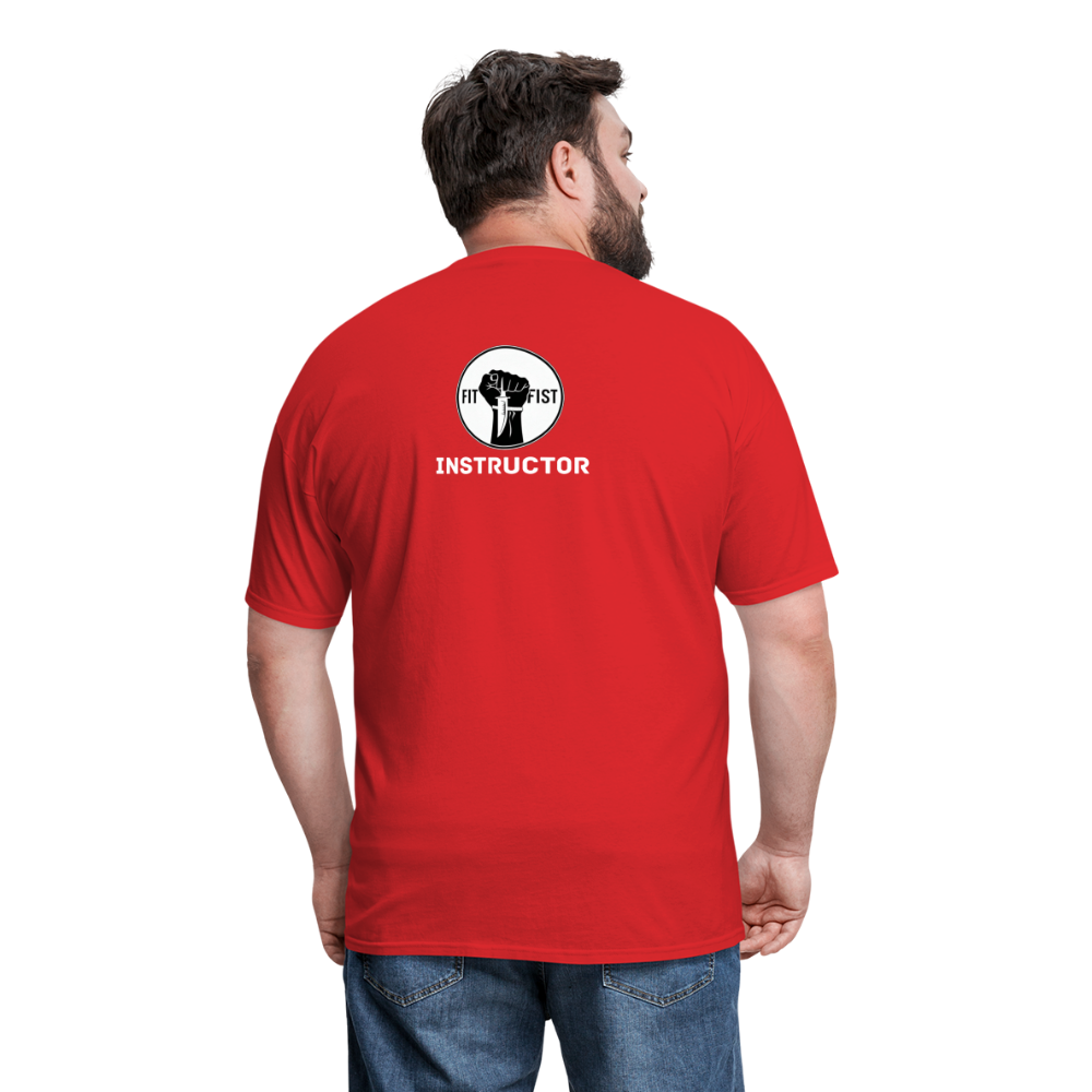 Unisex Classic T-Shirt Instructor - red