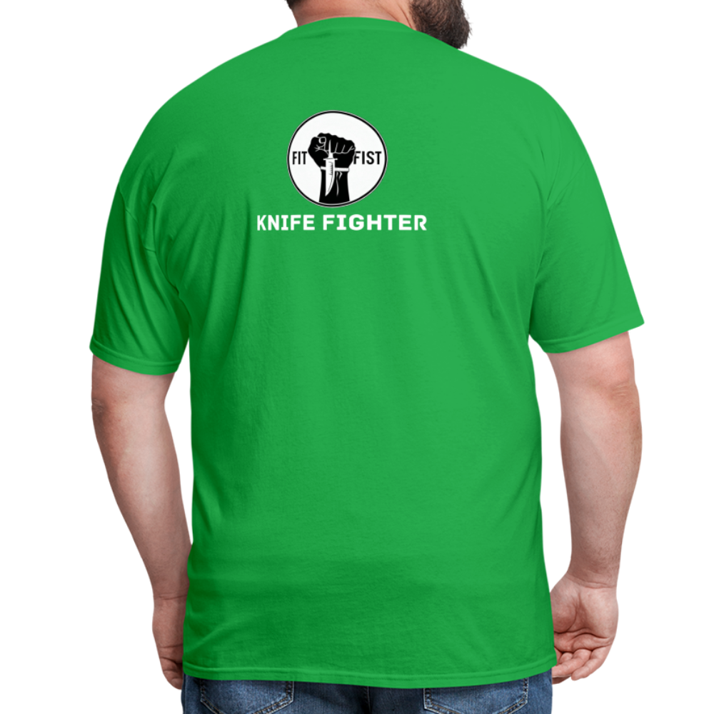 Unisex Classic T-Shirt Knife Fighter - bright green