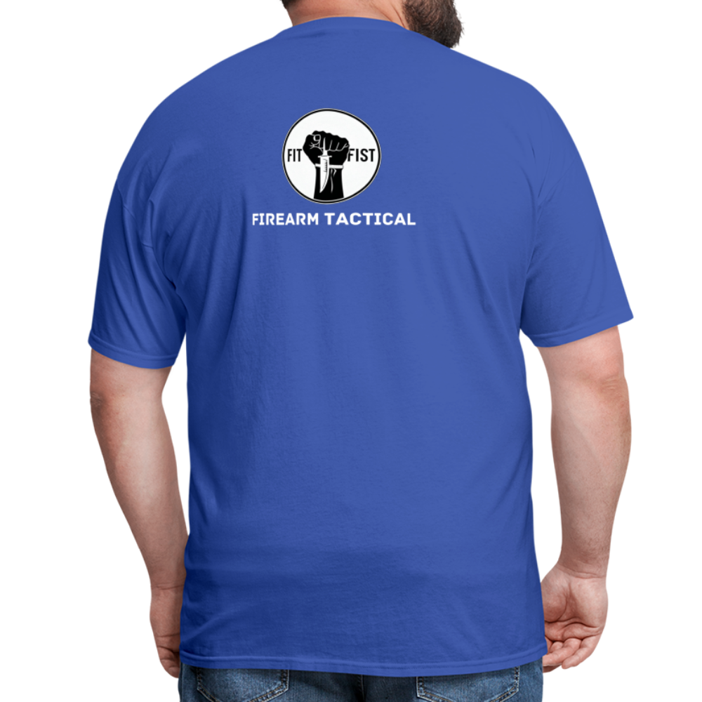 Unisex Classic T-Shirt Firearm Tactical - royal blue