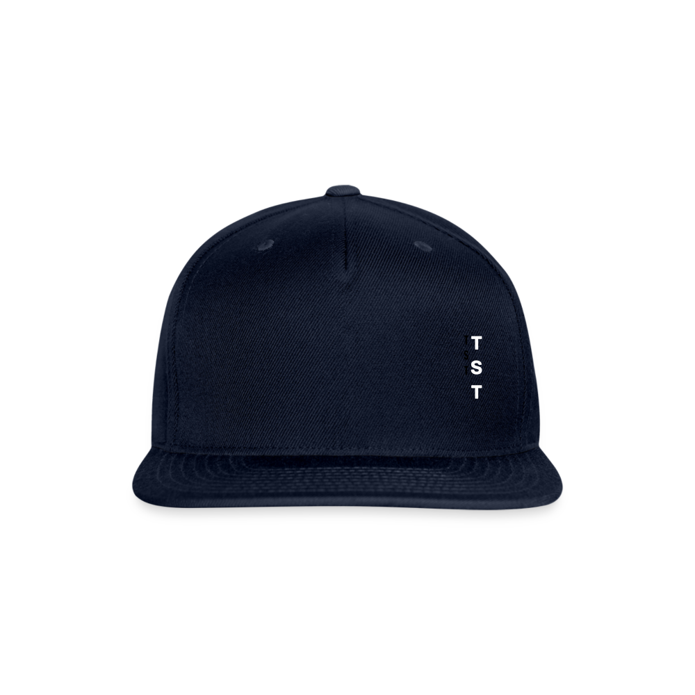 TST Snapback Baseball Cap - navy