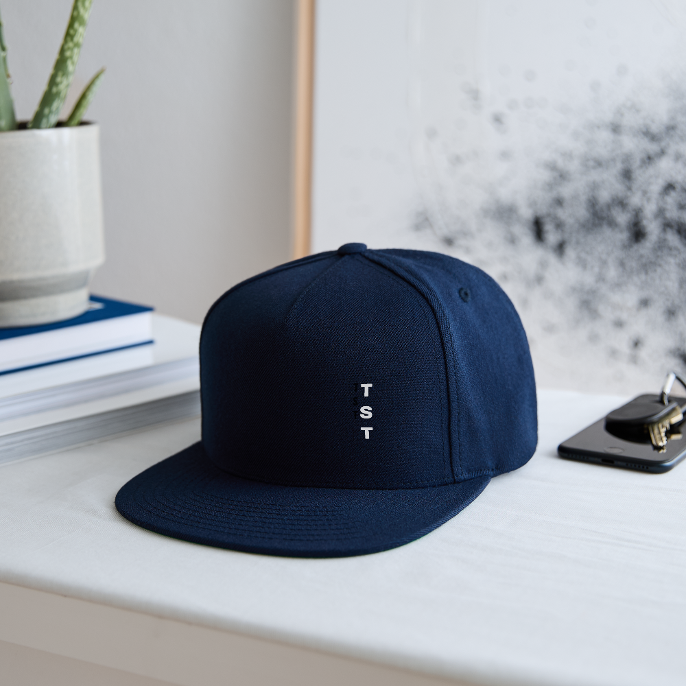 TST Snapback Baseball Cap - navy