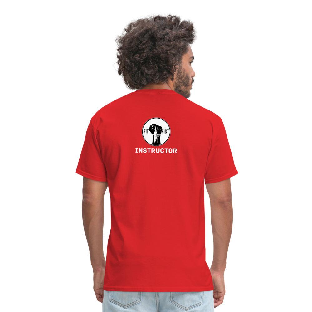 Unisex Classic T-Shirt Instructor - red