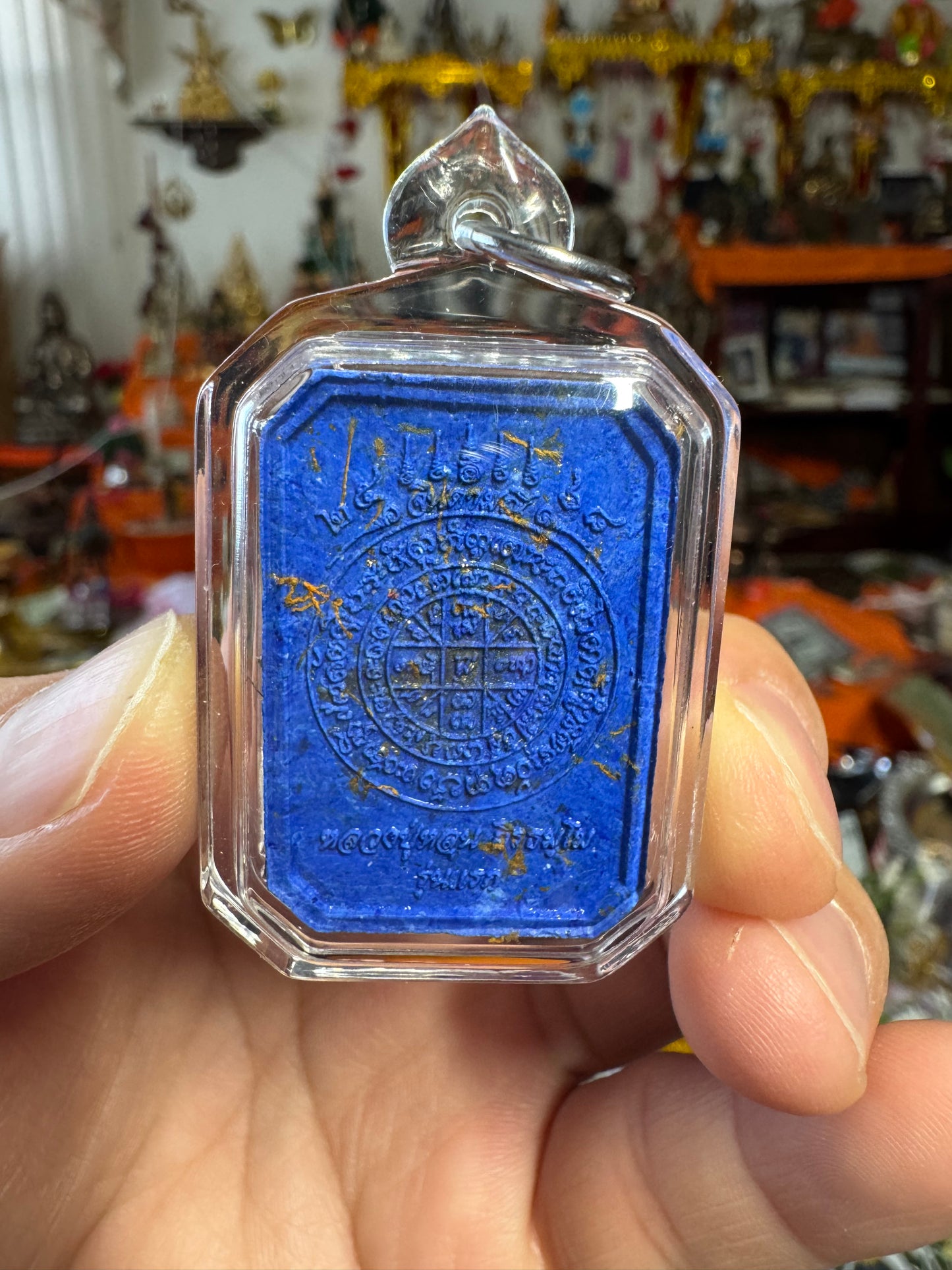 Sleeping Tiger Buddha Blessed Amulet