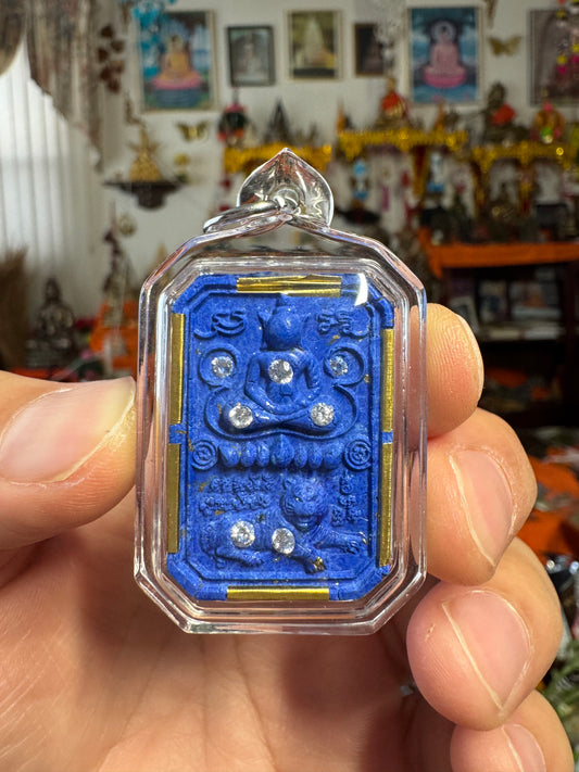 Sleeping Tiger Buddha Blessed Amulet