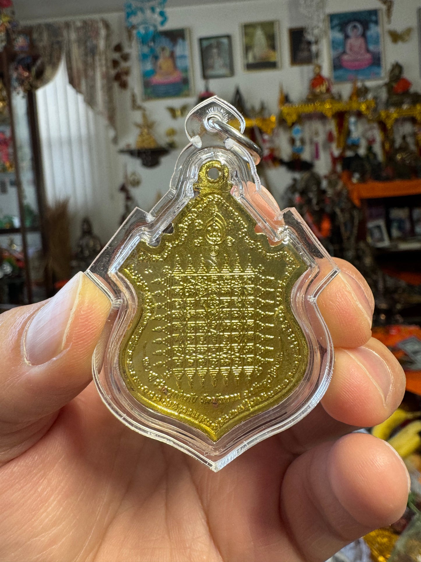 Bison Buddha Amulet