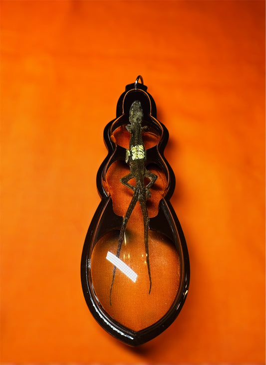 Two Tail Lucky Gecko Talisman