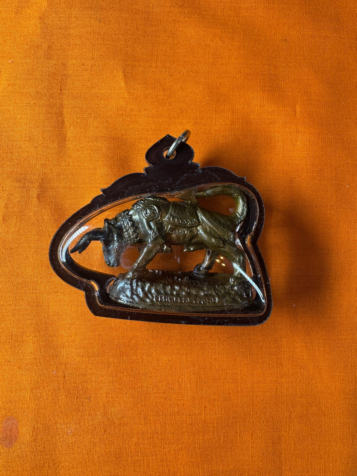 Wua Thanu (Magic Bull) Talisman – Blessed by Luang Phor Kalong, Wat Khao Laem