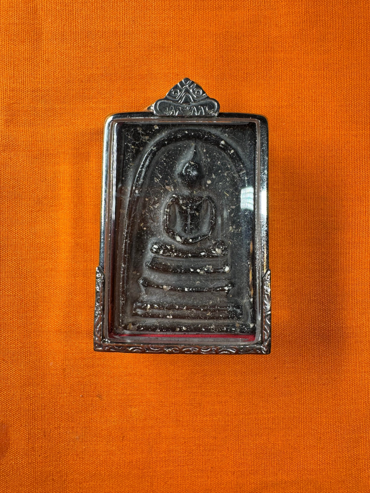Antique Double-Sided Phra Somdej Amulet