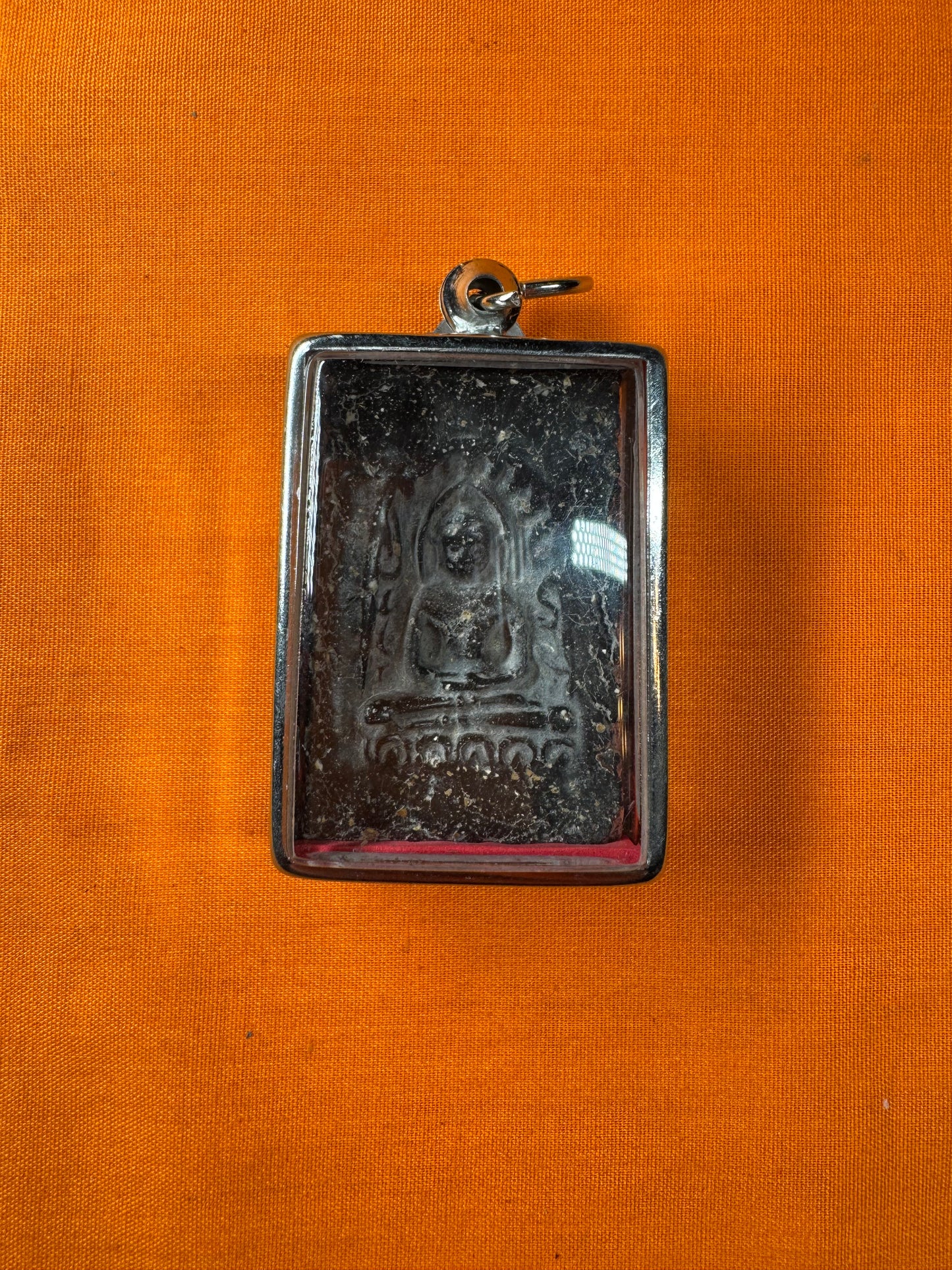 Antique Double-Sided Phra Somdej Amulet