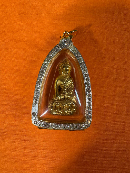Phra Kring (Medicine Buddha) Amulet
Fully Blessed Thai Buddhist Healing & Protection Amulet