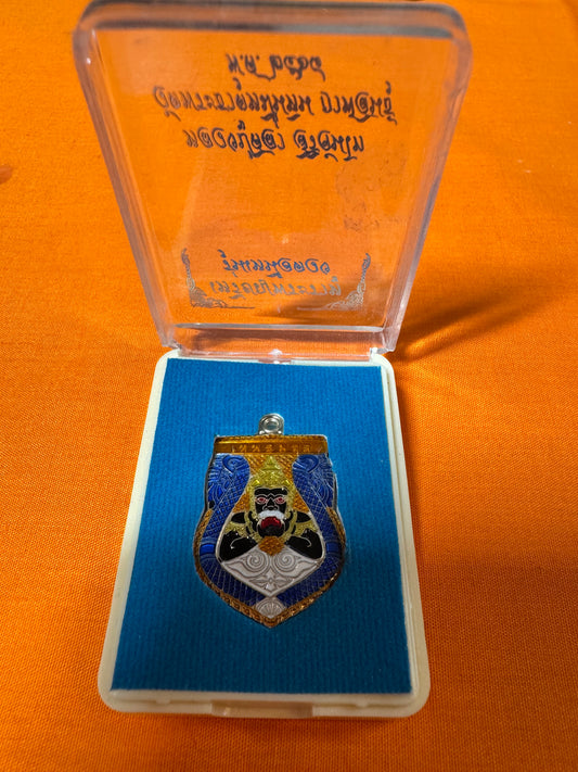 Blue Phra Rahu “Nuea Duang” Amulet
Protection & Fortune Amulet