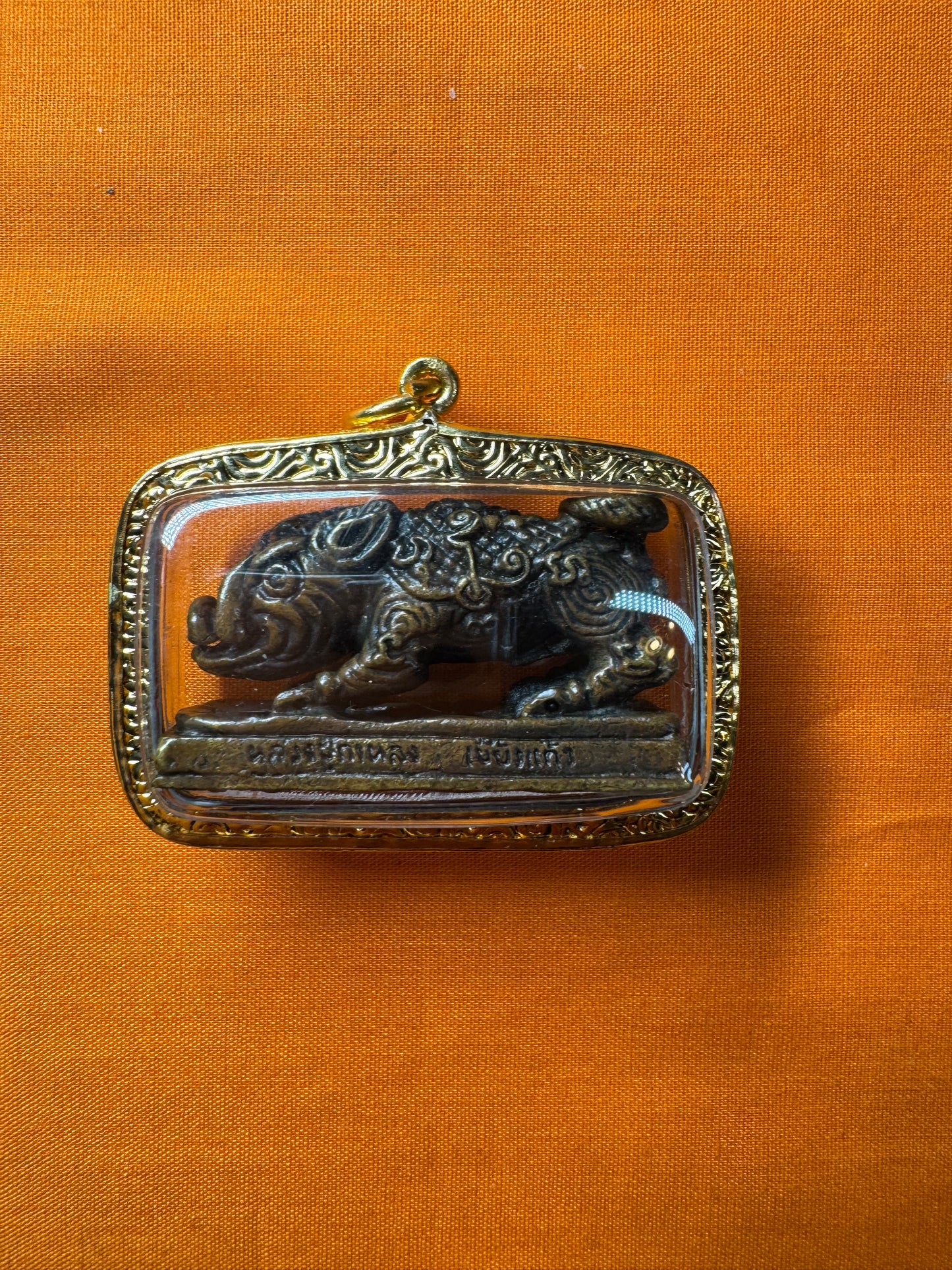 Phaya Moo (Wild Boar) Amulet – LP Kalong Protection & Prosperity Amulet