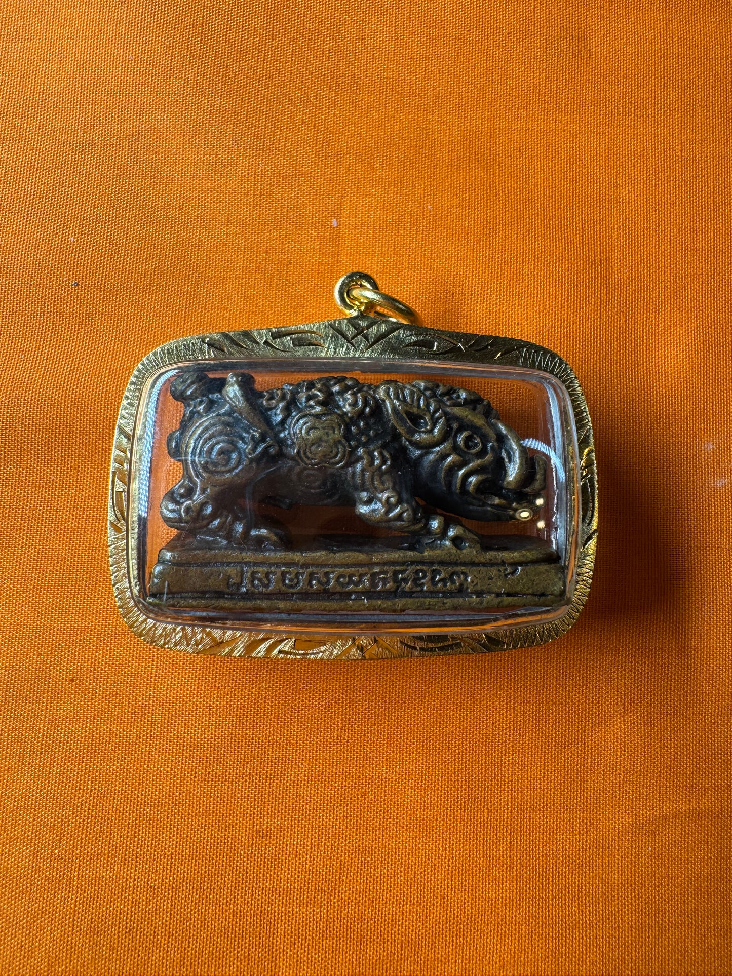Phaya Moo (Wild Boar) Amulet – LP Kalong Protection & Prosperity Amulet